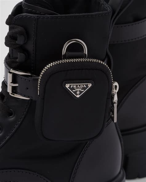 prada boots with pouch|prada boots with pouch men's.